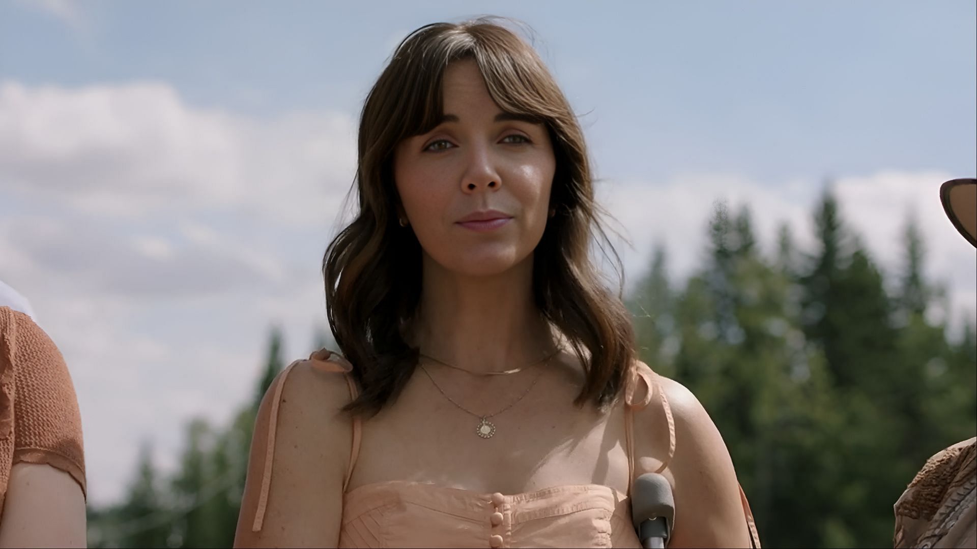 Michelle Morgan as Lou Fleming in Heartland, portraying a key member of the Fleming-Bartlett family. (Image via Netflix)